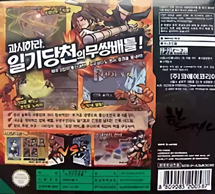 Image n° 2 - boxback : Jin Samgukmussang DS - Fighter's Battle